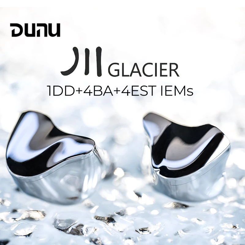 In Ear Monitor Iem - DUNU GLACIER Flagship IEMs 1DD+4BA+4EST 9