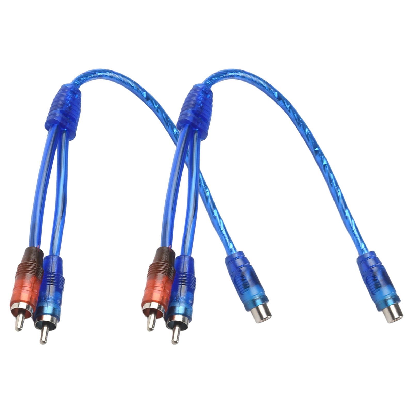Audio Splitter Y - 2 Stuks RCA Audio Kabel Kit