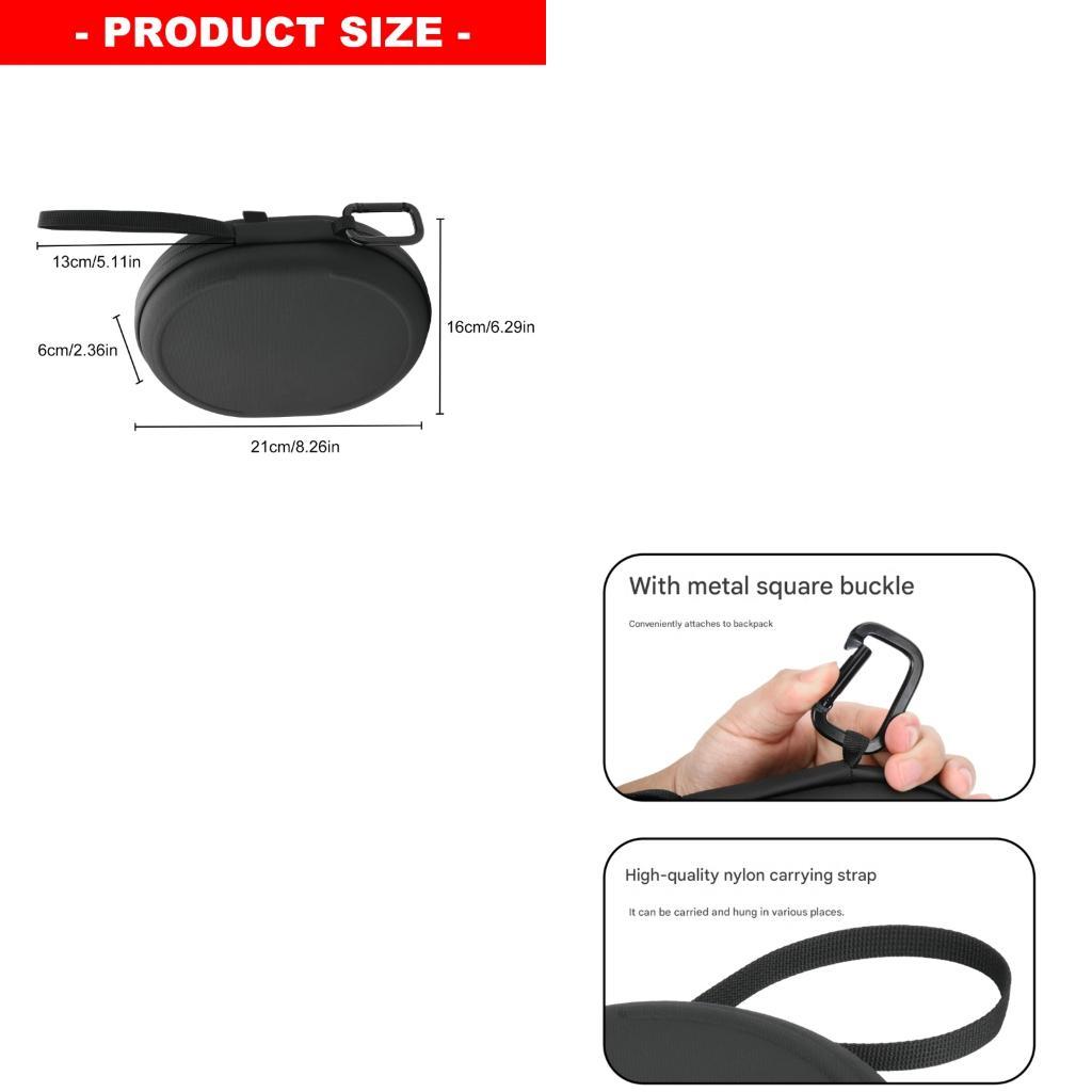Headphone Case Hard - EVA-harde hoes Gaming-hoofdtelefoon Ruisonderdrukkende hoofdtelefoon Opslag