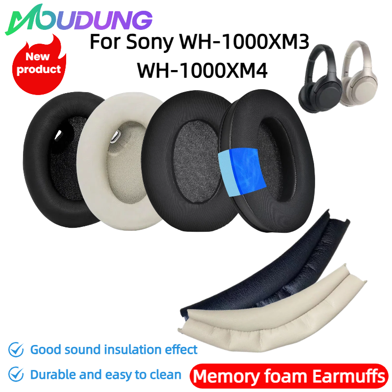 Sony Headphone Wh-1000Xm4 - MOUDUNG Vervanging Oorkussen Hoofdband voor Sony