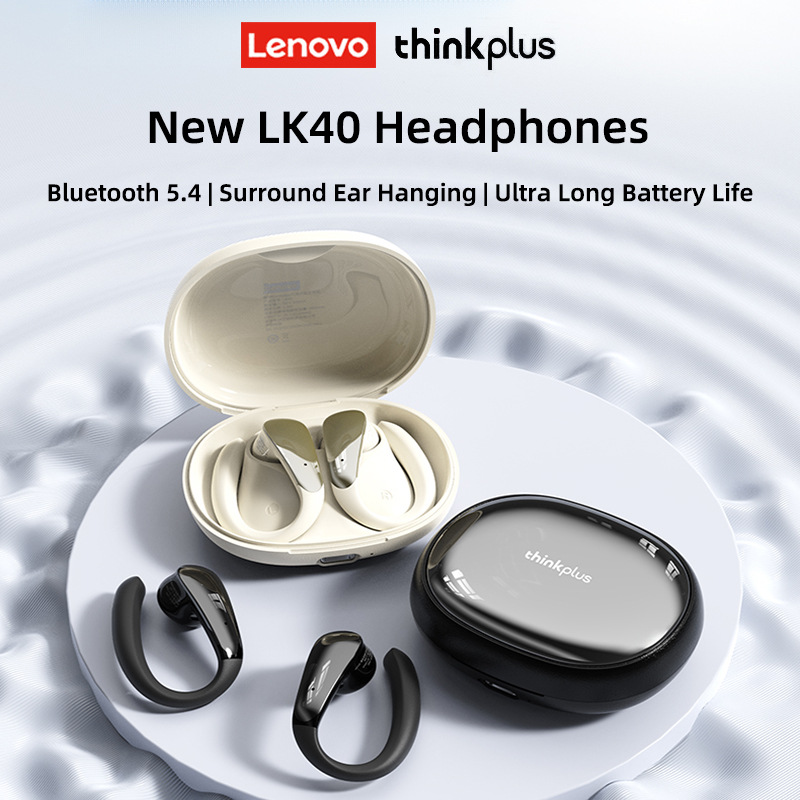 Sports Earphone Hook - Lenovo LK40 Draadloze Bluetooth 5.4-hoofdtelefoon Hifi-geluid