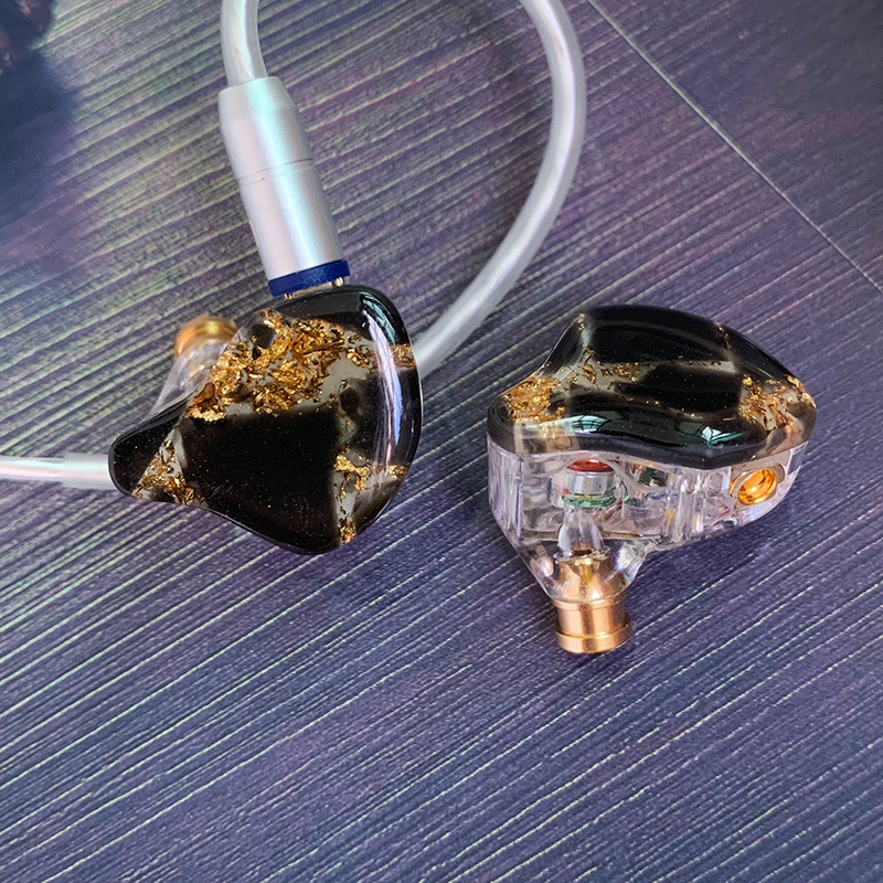 Audiophile Headphone Wired - FENGRU CF3 2DD In-ear oortelefoon HiFi