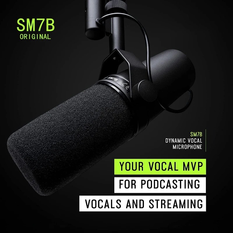 Shure SM7B Microfoon Sm7b Dyna - Shure Mic Sm7B recensie en prijs