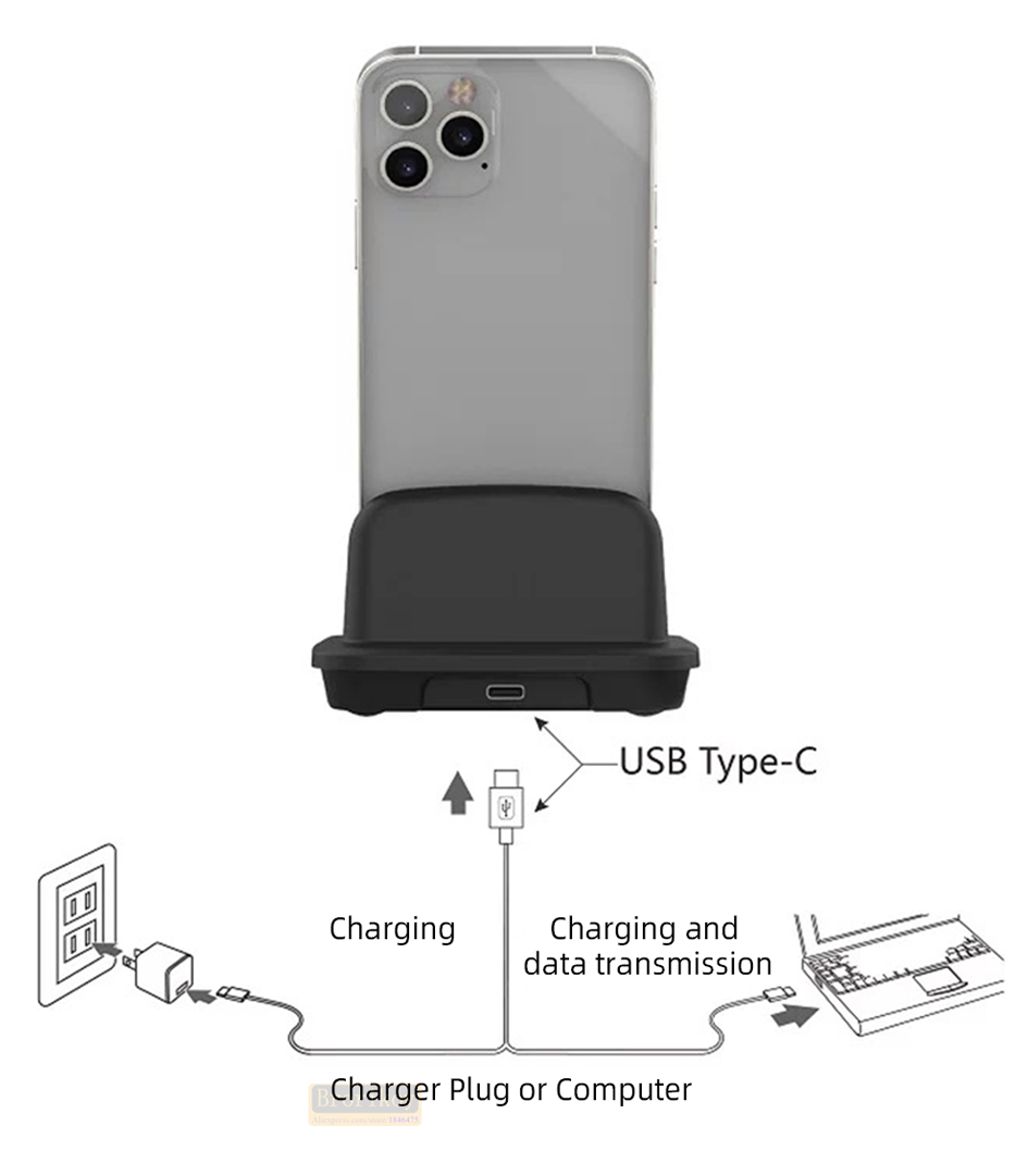 Draadloze oplaadstandaard 120W - Usb C Earphone recensie en prijs