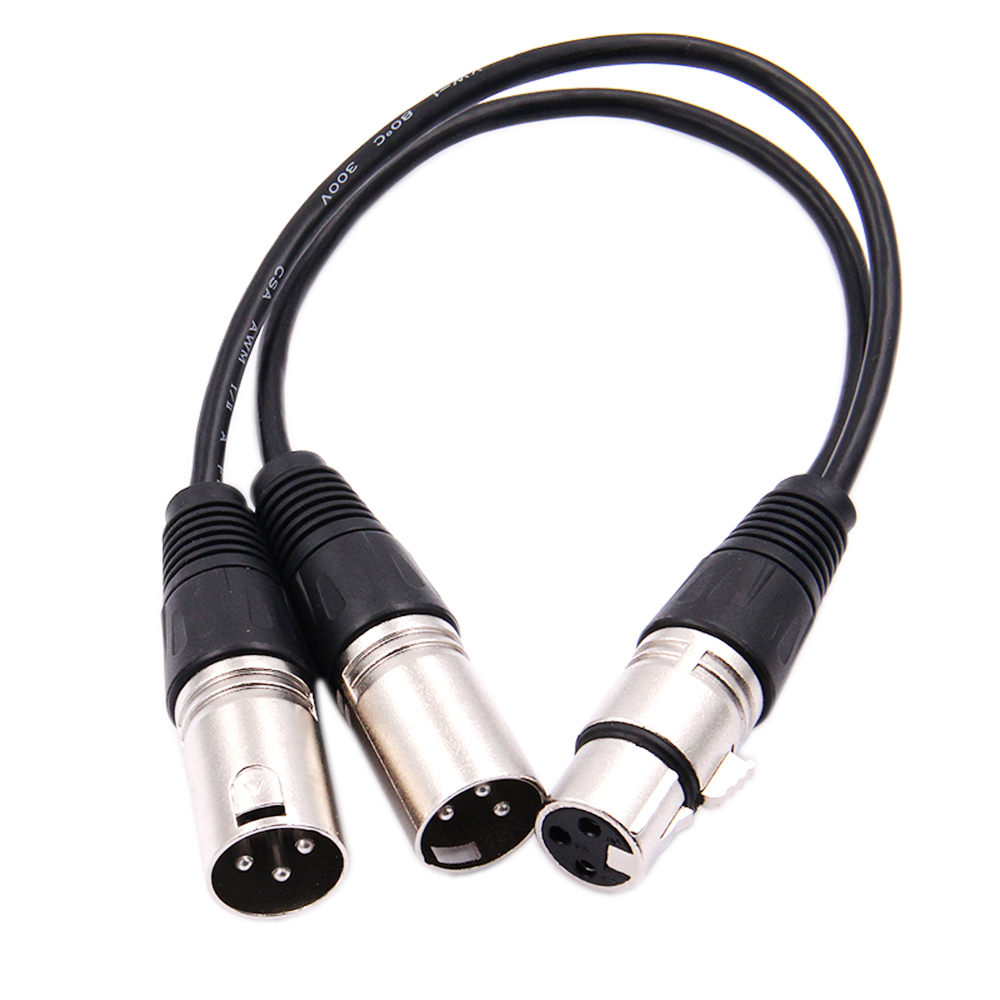 30cm 3-pins XLR VROUWELIJKE Ja - Audio Splitter Y recensie en prijs