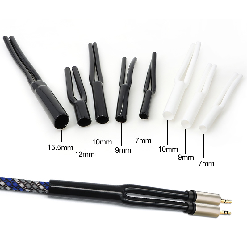 2-100 stuks Y-vormige PVC-huls - Audio Splitter Y recensie en prijs