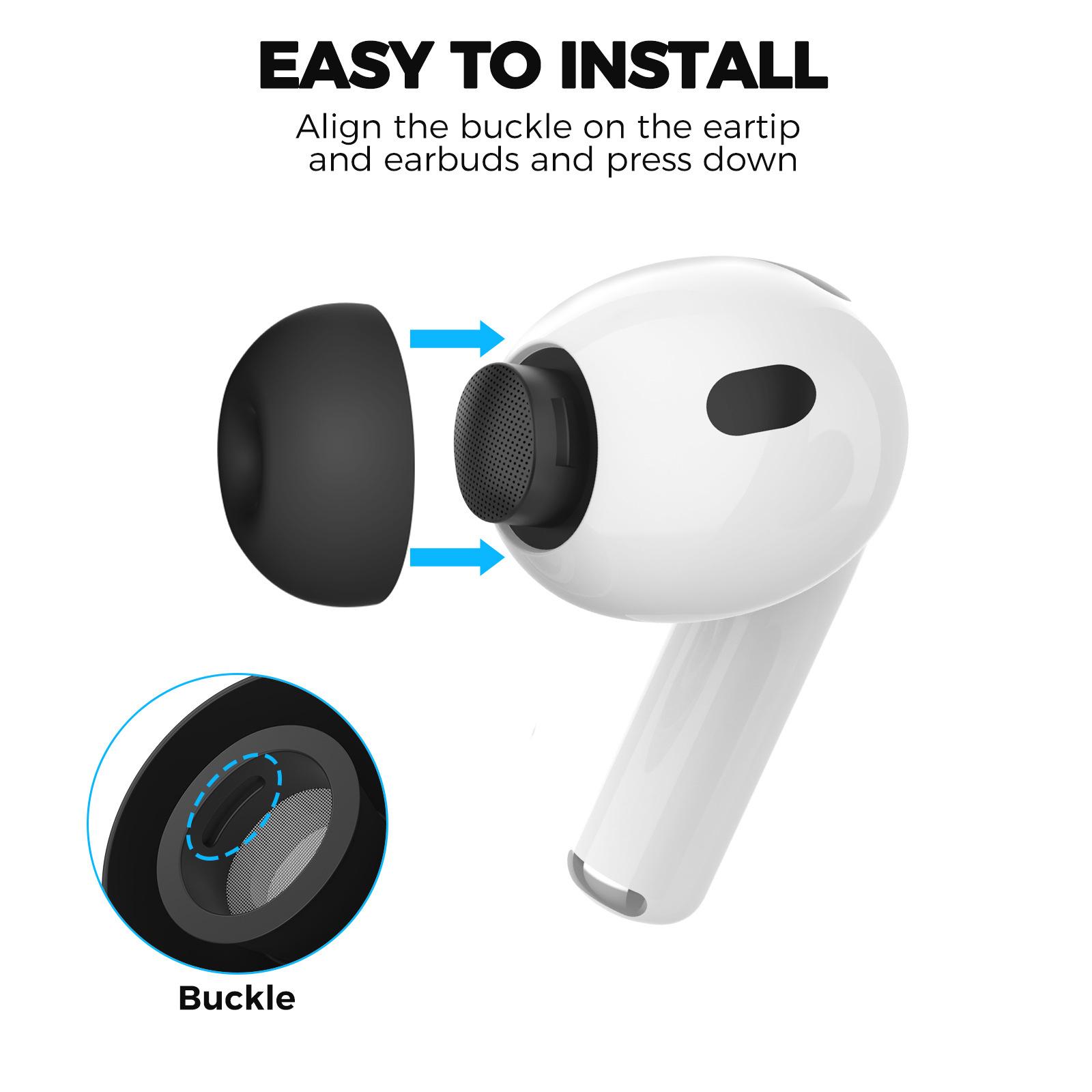 Voor AirPods Pro 3 XDcase 4 pa - Silicone Ear Tip Replacement recensie en prijs