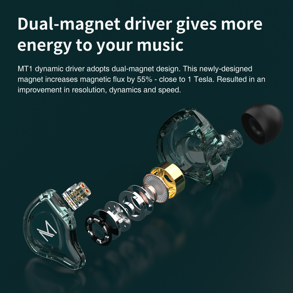 Trn MT1 In Ear Oortelefoon Dyn - In Ear Monitor Iem recensie en prijs