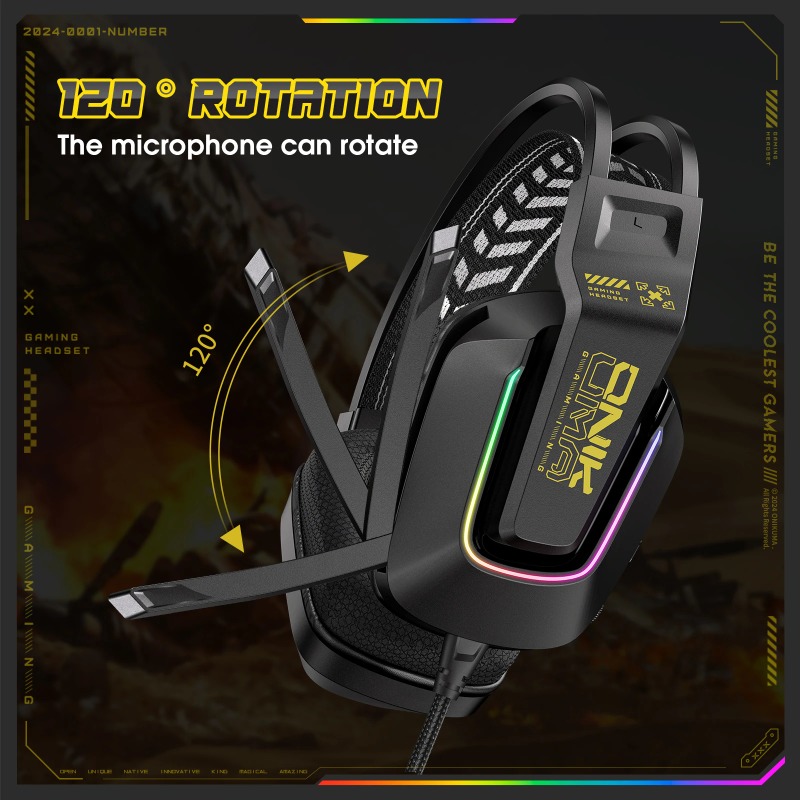 ONIKUMA X13 Gaming Headset Bed - Gaming Headset Rgb recensie en prijs