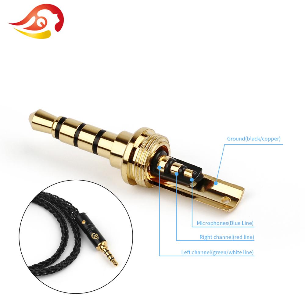 QYFANG 3.5mm Audio Jack 3/4 Po - Audiophile Headphone Wired recensie en prijs