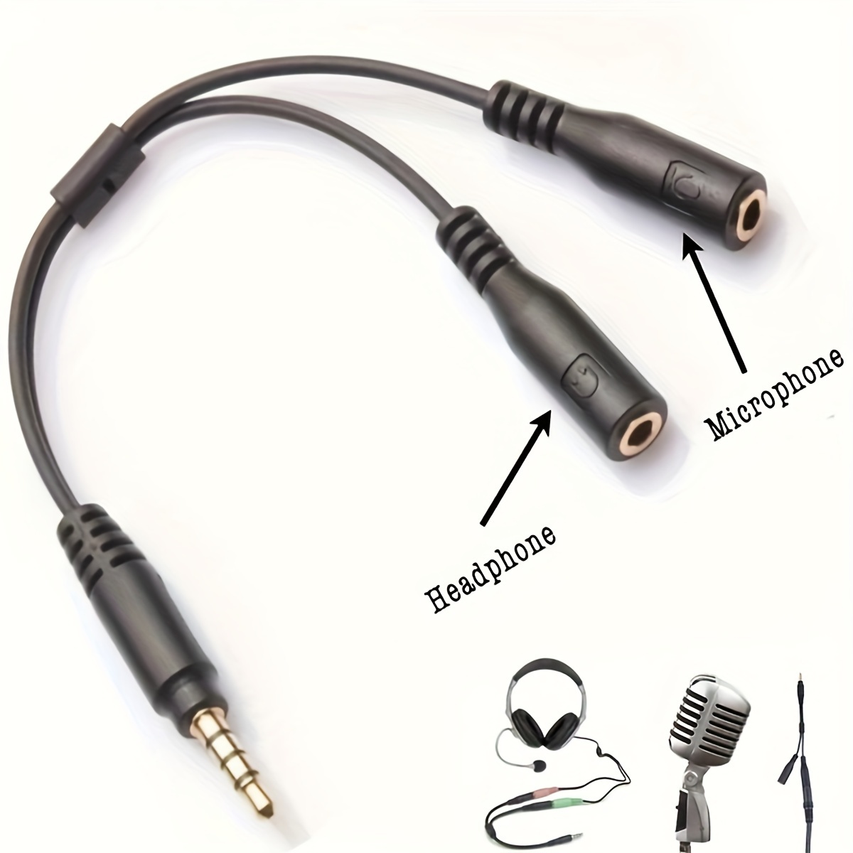 3,5 mm stereo audio 1 mannelij - Audio Splitter Y recensie en prijs