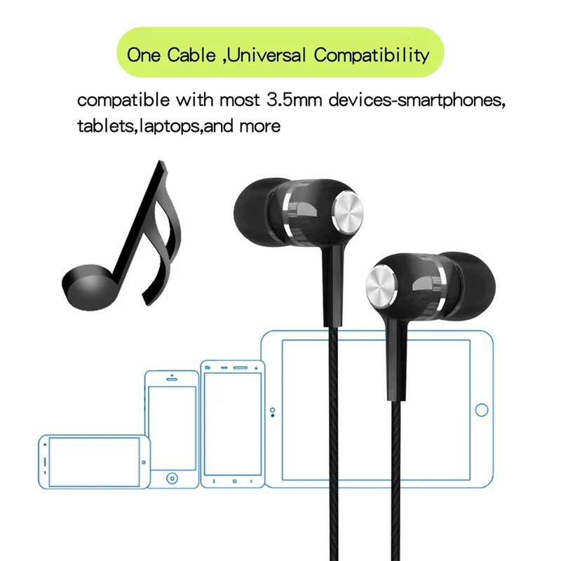 1/2/3/4 Stuks 3.5mm Bedrade Oo - Wired Earphone Mic recensie en prijs