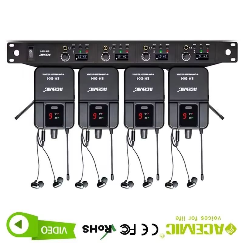 4-kanaals draadloos in-ear mon - In Ear Monitor Iem recensie en prijs