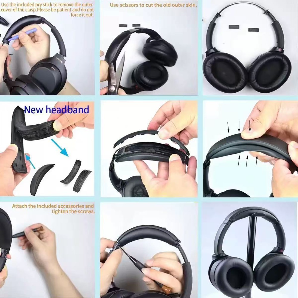 Vervangende hoofdbandhoes met  - Sony Headphone Wh-1000Xm4 recensie en prijs