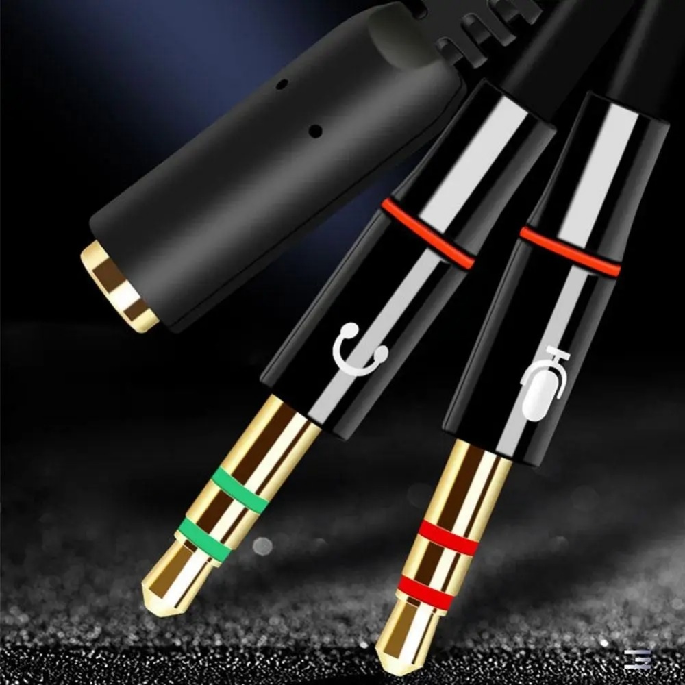 3,5 mm hoofdtelefoon microfoon - Audio Splitter Y recensie en prijs