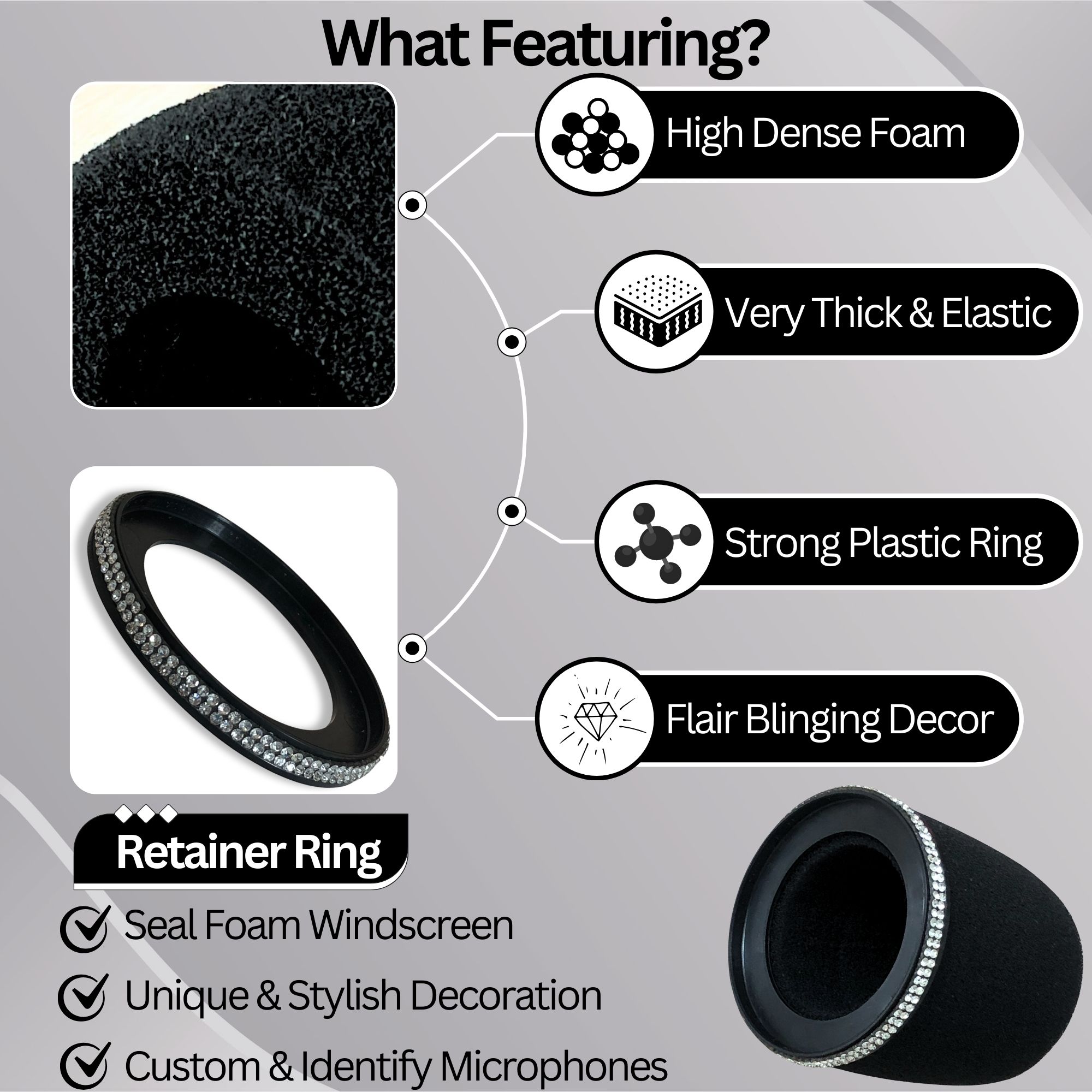 Shining MV7 Popfilter voor Shu - Shure Mic Sm7B recensie en prijs