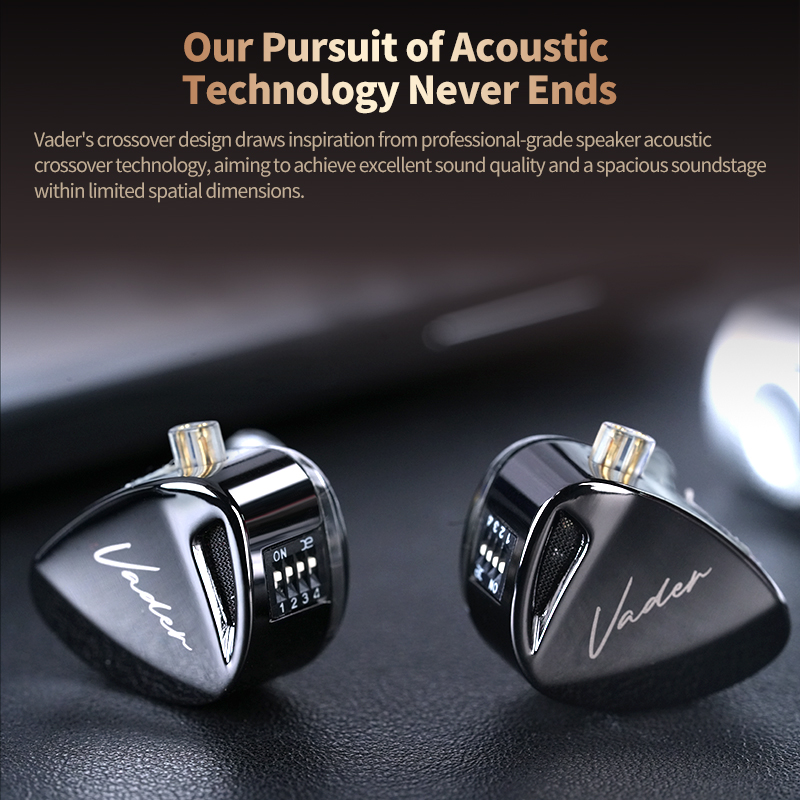 KZ Vader aangepaste IEM HiFi-m - In Ear Monitor Iem recensie en prijs