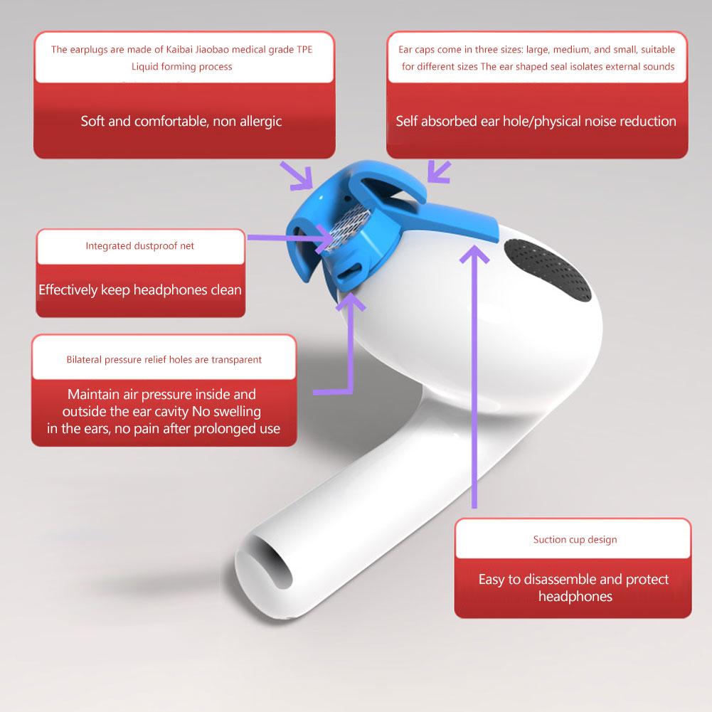 Fysieke ruisonderdrukking Oort - Silicone Ear Tip Replacement recensie en prijs