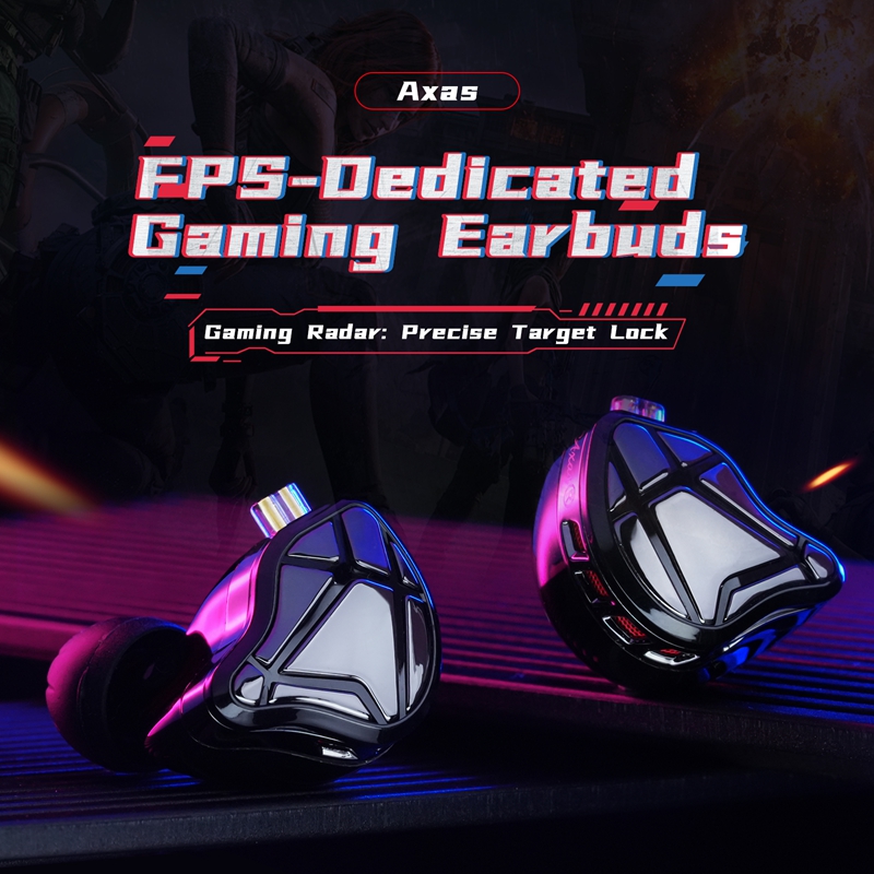    KZ Axas FPS Gaming IEM Oor - In Ear Monitor Iem recensie en prijs
